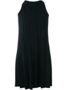 Maison Margiela Brushstroke Print Dress, Women's, Size: 38, Black, Viscose/polyamide/spandex/elastane