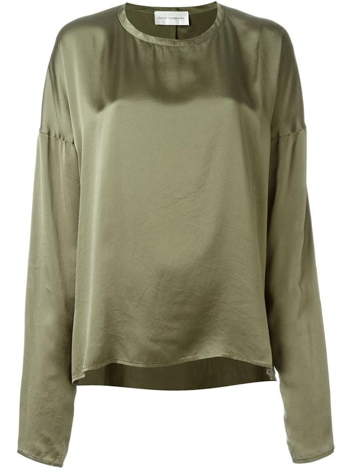Faith Connexion Long Sleeve Loose Blouse