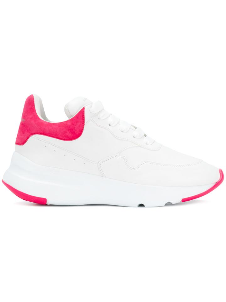 Alexander Mcqueen Runner Sneakers - White