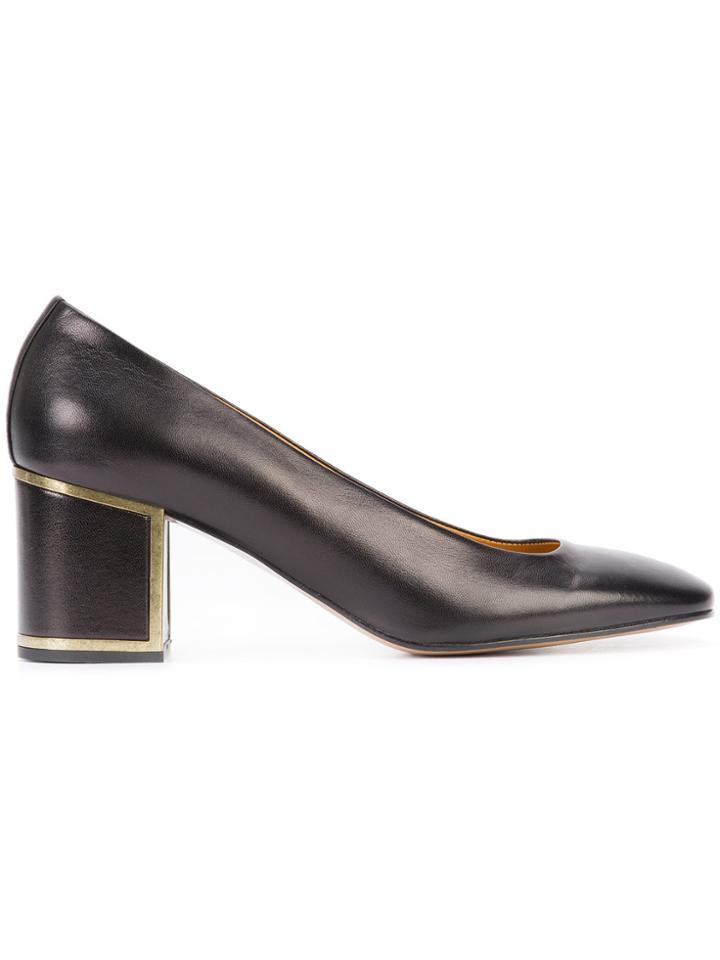 Veronique Branquinho Chunky Heel Pumps - Blue