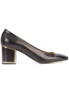 Veronique Branquinho Chunky Heel Pumps - Blue
