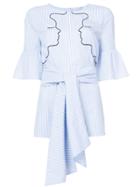 Egrey Firenze Knit Blouse - Blue