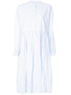 Casey Casey Creased Shirt Dress - Blue