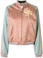 Gucci Sequin Embellished Bomber Jacket - Pink