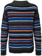 Coohem Ribbed Knit Pullover - Blue