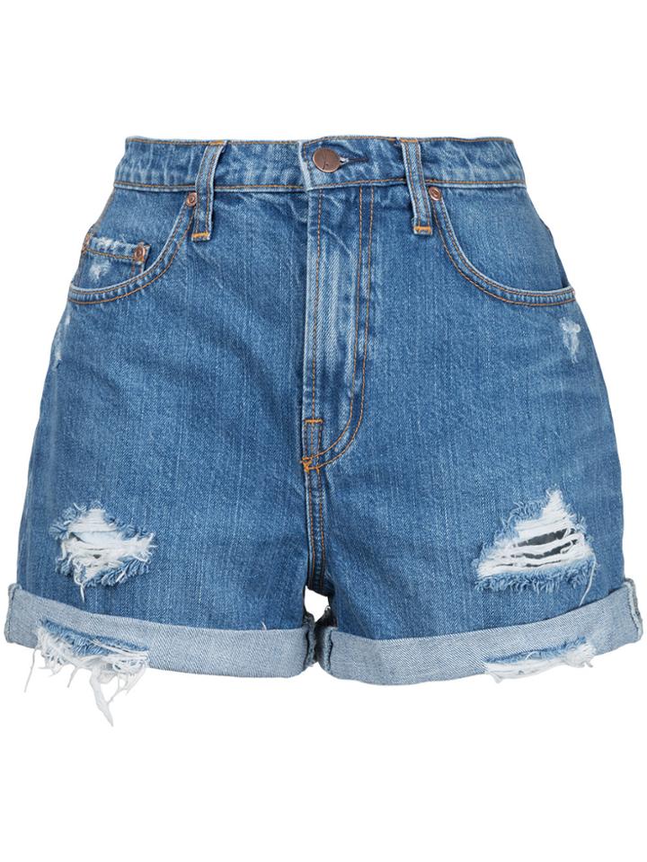 Nobody Denim Stevie Short Angels - Blue