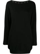 Boutique Moschino Stud Detail Dress - Black