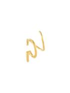 Maria Black Bell Twirl Earring - Yellow & Orange