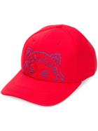 Kenzo Tiger Head Cap - Red