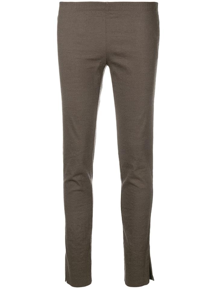 Uma Wang Elasticated Waist Leggings - Brown