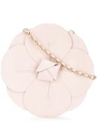 Chanel Vintage Camellia Chain Shoulder Bag - Neutrals