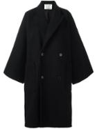 Henrik Vibskov Oversized Coat, Women's, Size: Medium, Black, Polyester/acetate/viscose/polyimide