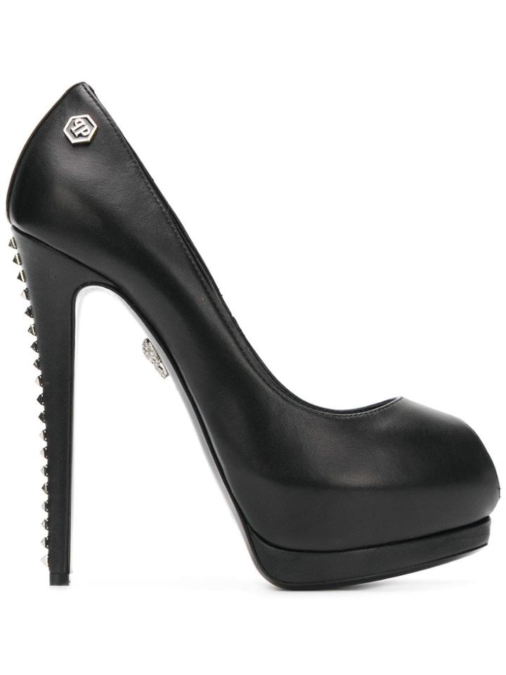 Philipp Plein Philipp Plein Wsd0190ple075n 02 Black Leather/fur/exotic