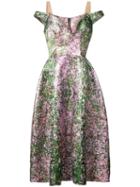 Natasha Zinko - Sweetheart Neck Dress - Women - Polyester - 38, Green, Polyester