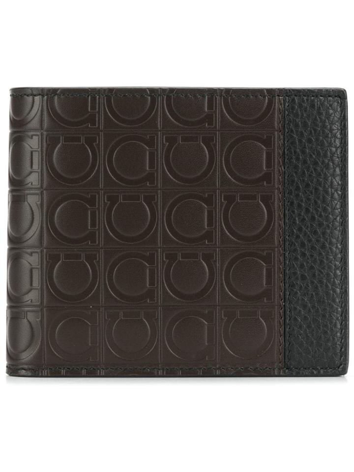 Salvatore Ferragamo Monogram Pattern Wallet - Brown