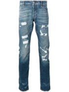 Philipp Plein Fukuko Straight Cut Jeans - Blue