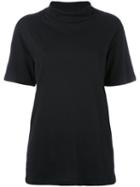 Klasica - Turtle Neck T-shirt - Women - Cotton - 3, Black, Cotton