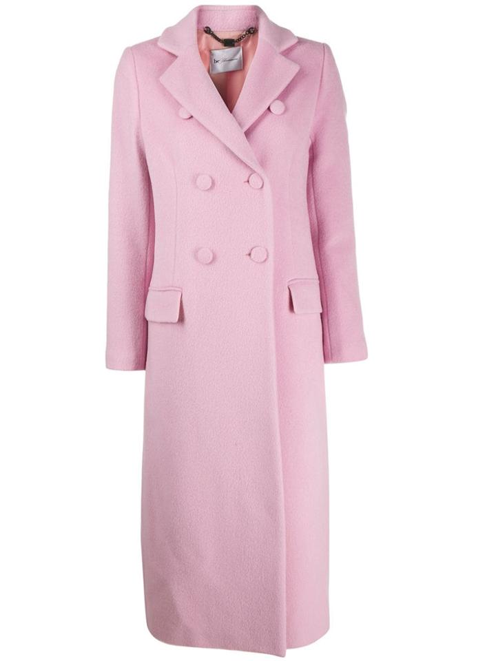 Be Blumarine Double Breasted Coat - Pink