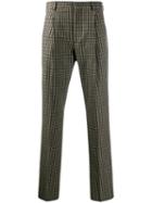 Acne Studios Vichy Check Print Trousers - Neutrals