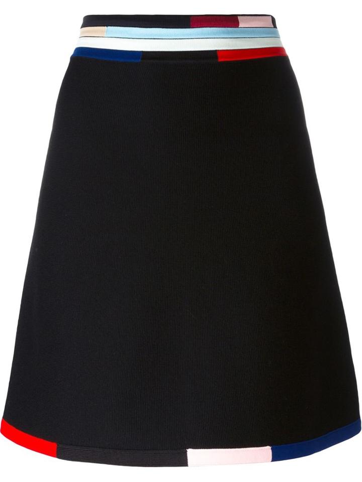Christopher Kane Striped Edge Skirt