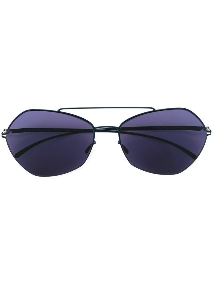 Mykita Aviator Sunglasses, Adult Unisex, Blue, Metal (other)