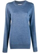 Maison Margiela Thumb-hole Jumper - Blue