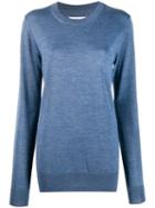 Maison Margiela Thumb-hole Jumper - Blue