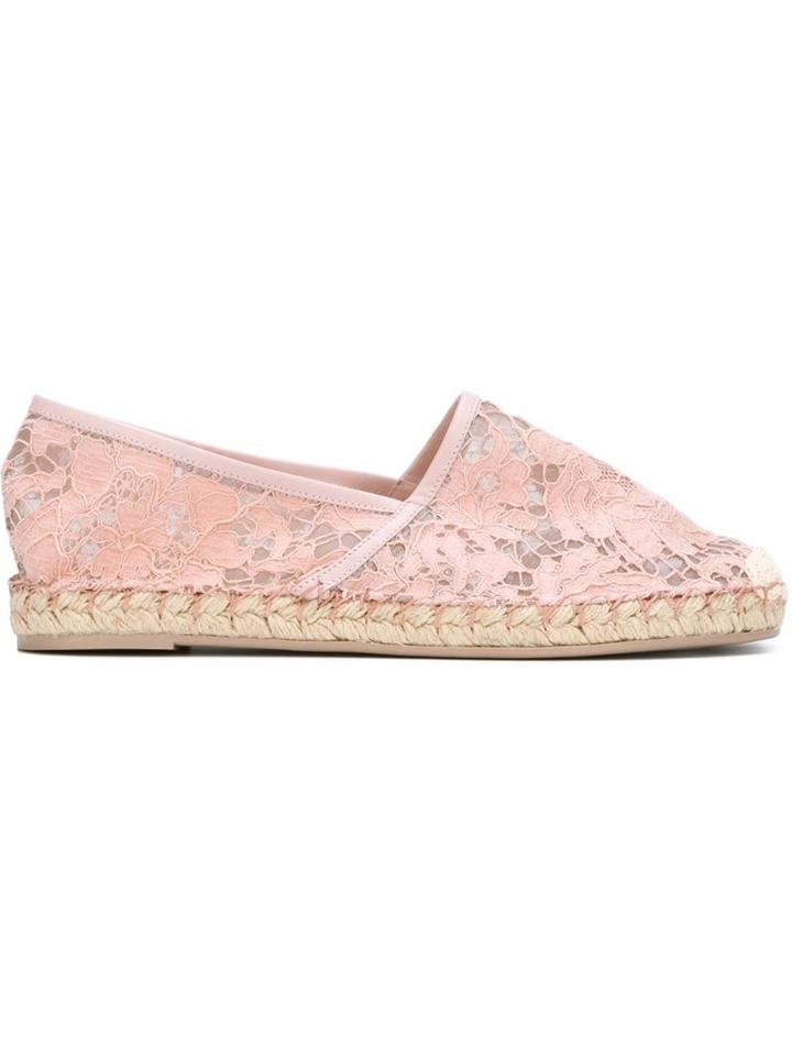 Valentino Garavani Lace Espadrilles