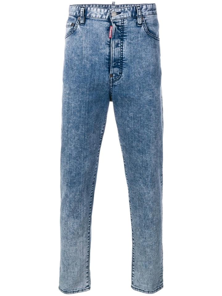 Dsquared2 High Rise Jeans - Blue