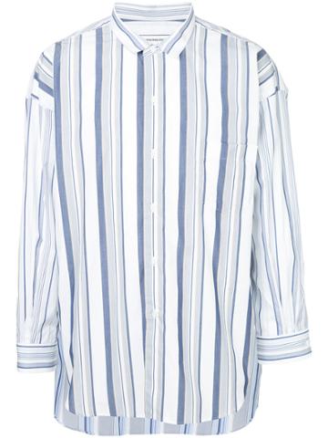 Monkey Time Striped Shirt - Blue