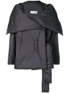 Issey Miyake Foldover Puffer Jacket - Black