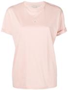 Stella Mccartney Stella Star Cut Out T-shirt - Pink