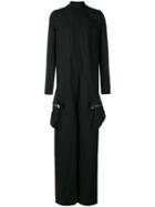 Rick Owens Wide-leg Jumpsuit, Men's, Size: 50, Black, Cotton/rubber