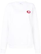 Calvin Klein Jeans Est. 1978 Modernist Embroidered Sweatshirt - White