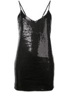Rta Sequin Camisole Dress - Black