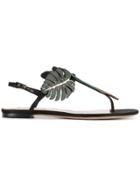 Valentino Valentino Garavani Tropical Dream Sandals - Black
