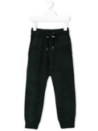Hydrogen Kids - Printed Track Pants - Kids - Cotton/spandex/elastane - 4 Yrs, Black