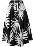 Milly - Midi Jackie Skirt - Women - Cotton - 4, Black, Cotton