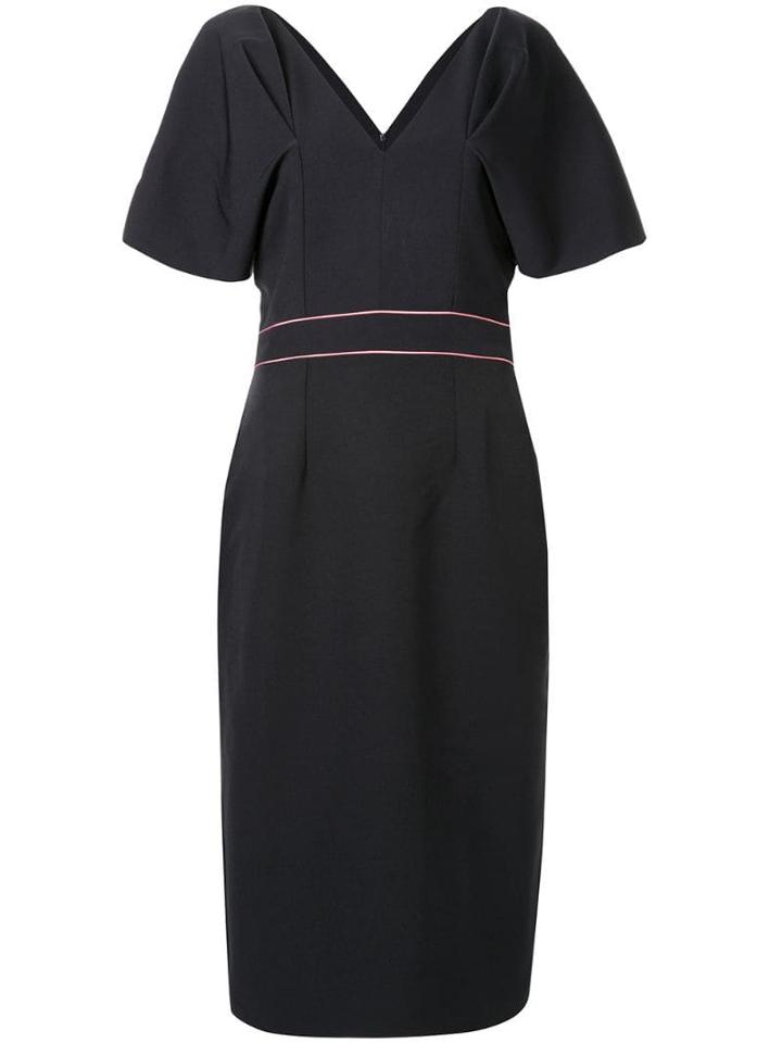 Roksanda Tiana Midi Dress - Black