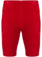 Manokhi Fitted Racing Shorts - Red