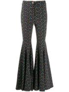 C'est La V.it Flared Trousers - Black