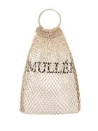Muller Of Yoshiokubo Mesh Logo Bag - Brown