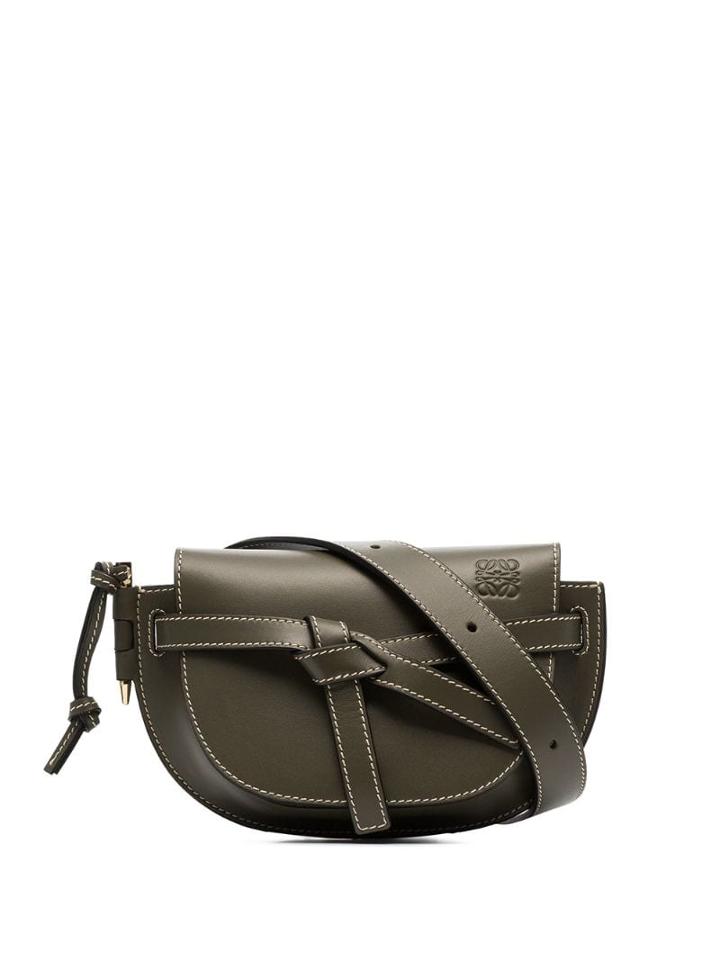 Loewe Mini Gate Belt Bag - Green