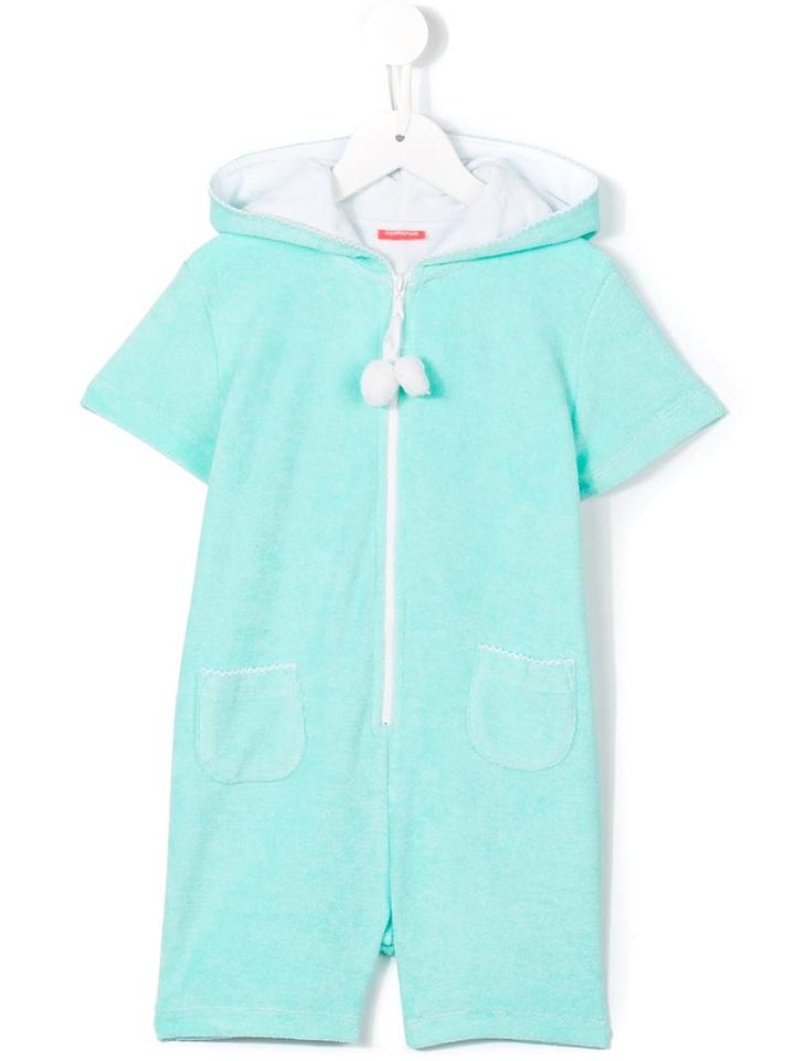 Sunuva - 'towelling' Onesie - Kids - Cotton/polyester - 7 Yrs, Girl's, Green