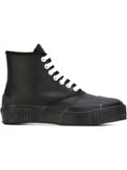 Julien David Side Zip Hi-top Sneakers