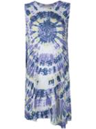 Raquel Allegra Tie-dye Pattern Short Dress