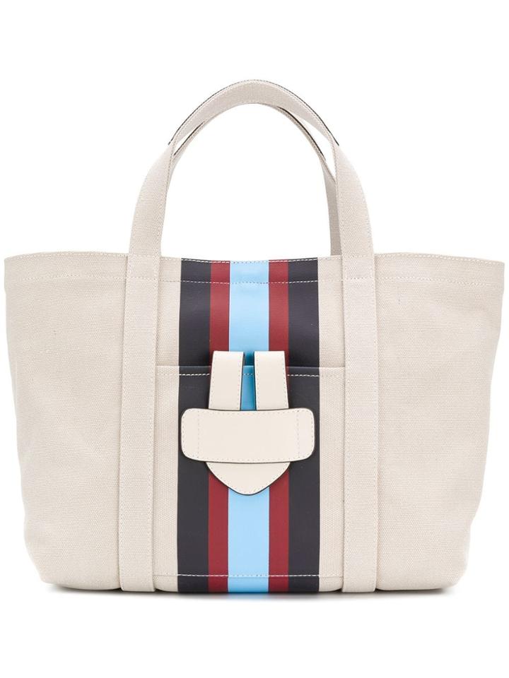 Tila March Simple Bag L Tote Bag - Neutrals
