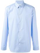 Maison Margiela Slim Fit Poplin Shirt, Men's, Size: 39, Blue, Cotton