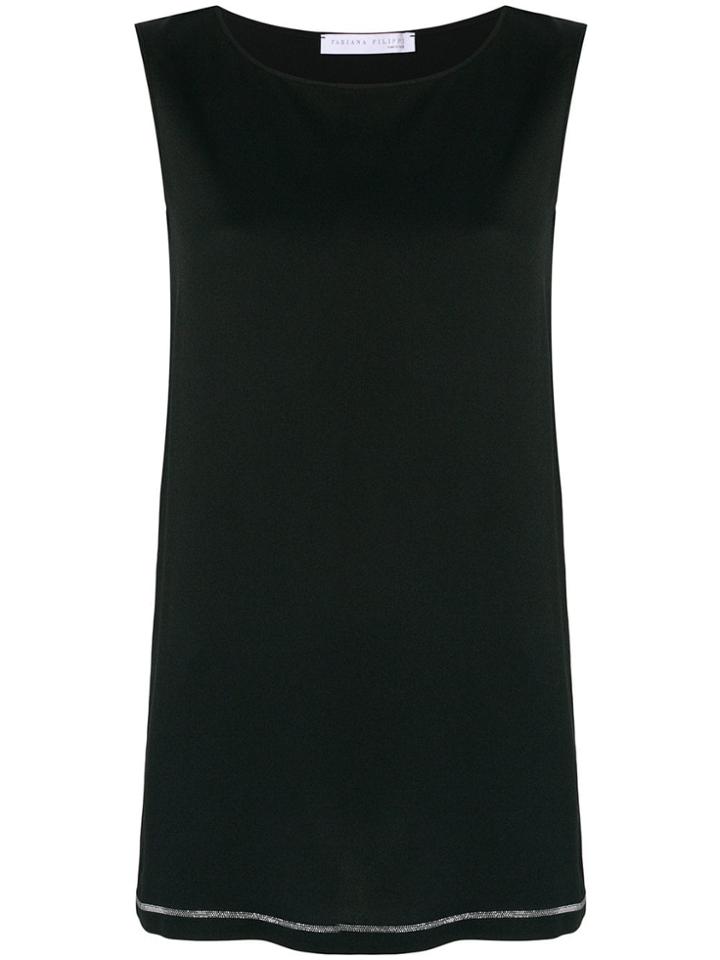 Fabiana Filippi Sleeveless Blouse - Black