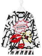 Philipp Plein Kids 'better' T-shirt Dress, Girl's, Size: 12 Yrs, White